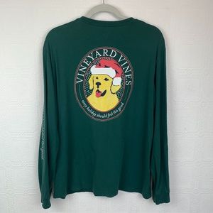 Vineyard Vines Mens Christmas Pocket T Shirt Small